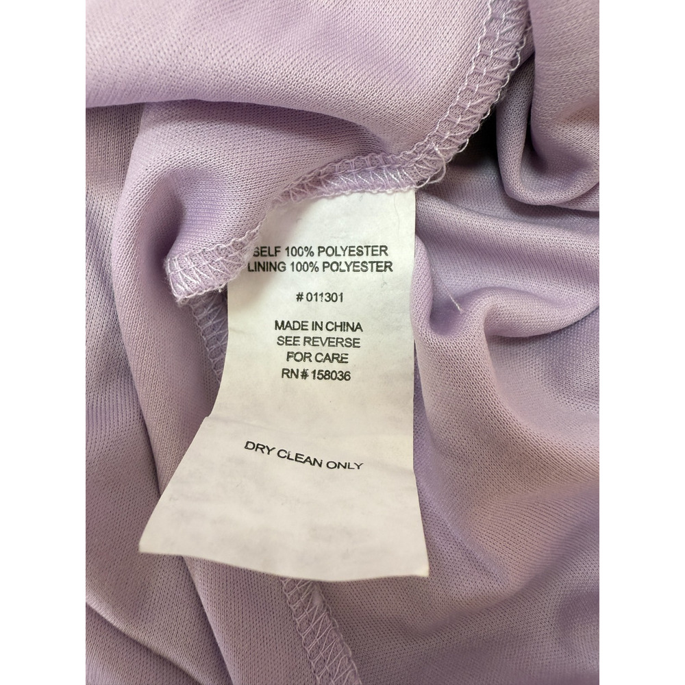 Prom Dress Long Formal Lilac Lavender Evening Gown Birdy Grey Bridesmaid Small - Picture 9 of 10
